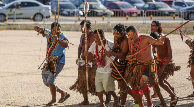 Semana de lutas: indígenas em todo o Brasil mobilizam-se contra o Marco Temporal