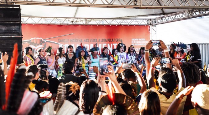 ATL 2019: mulheres indígenas fortes na luta